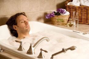 bathing to increase potency