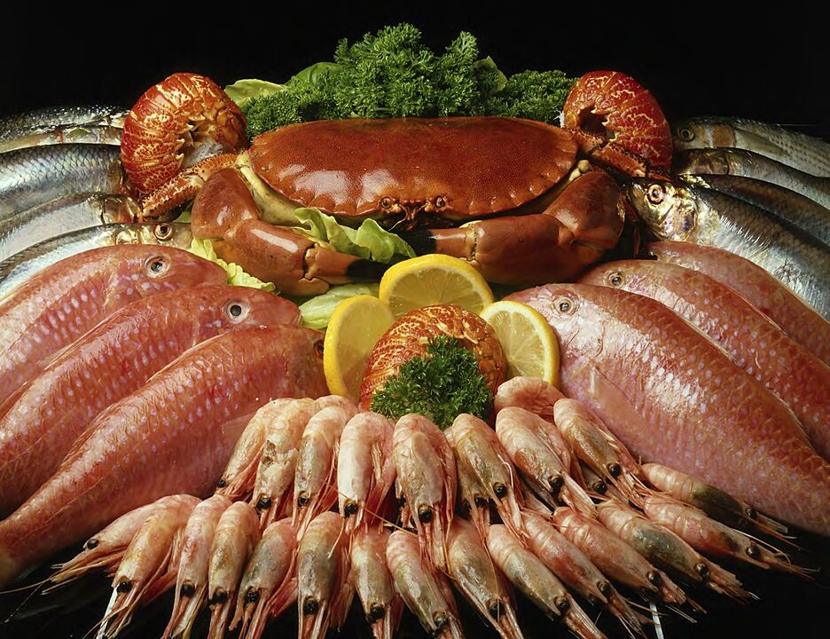 Seafood is a storehouse of vitamins for improving male potency